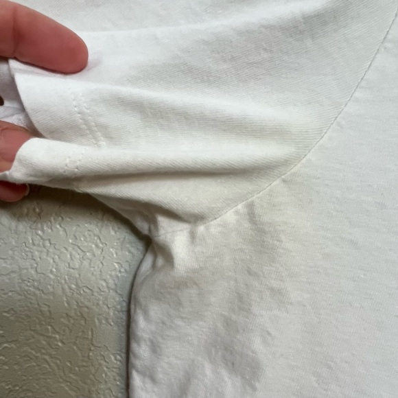 Versace Collection White T-Shirt Metallic Gold Logo - Picture 6 of 7